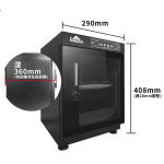 Acalava ALDB-DUAL-30L 30升 雙屏數碼LED指紋防盜鎖防潮箱